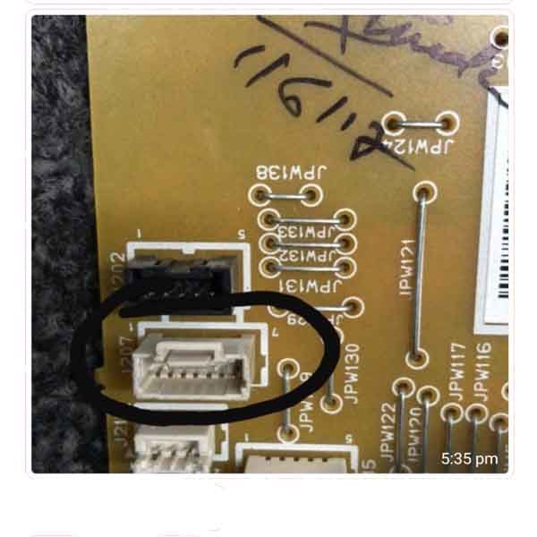 Low Voltage Power Supply S.M.P.S HP Laserjet Pro M400n (RM1-9038 ) 7 pins - Image 2