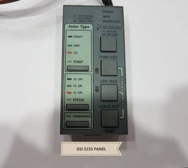 CONTROL PANEL SWITCH PANEL FRONT PANEL WEP DSI 5235 LQDSI-5235