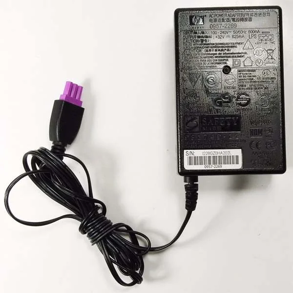32V 625mA AC ADAPTER HP DeskJet D1660 (0957-2269, 0957-2289)