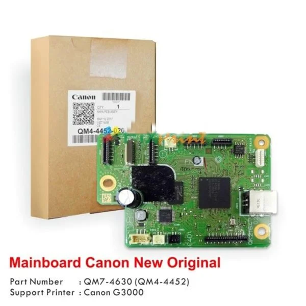 Formatter Board / USB Logic Card for Canon PIXMA G3000 – Part No. QM4-4452-040