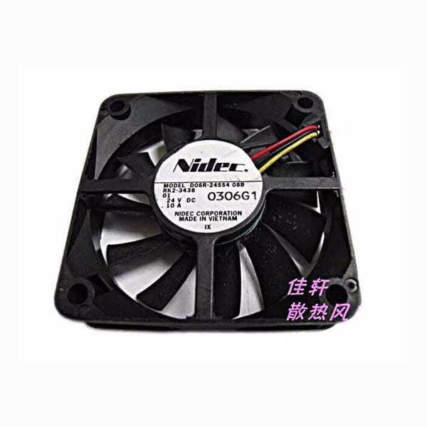 NIDEC D06R-24SS4 05B fan 60*60*15mm 24V 0.1A 3pin