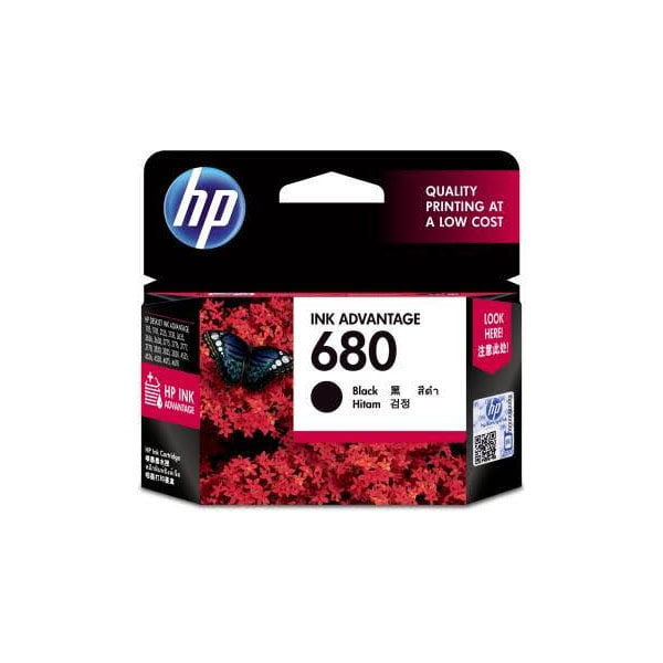 HP 680 Ink Cartridge, Black