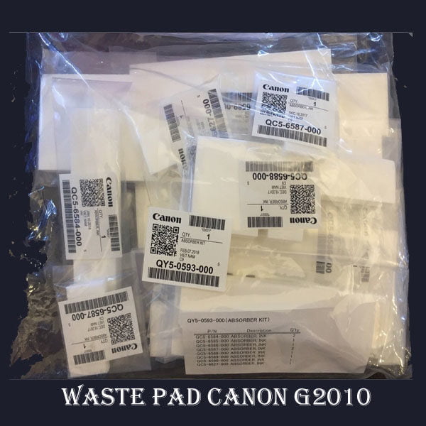WASTE PAD ABSORBER KIT for CANON G1010 (QY5-0593) original