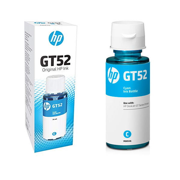 HP  M0H54AE GT52 Original Ink Bottle Cyan 70ml