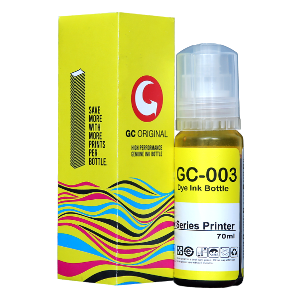 GC ORIGINAL COMPATIBLE INK GC-003 FOR EPSON L3110 (YELLOW)
