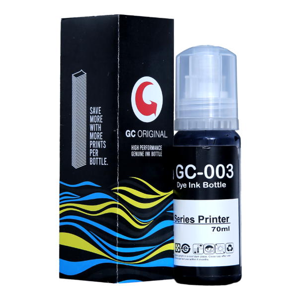 GC ORIGINAL COMPATIBLE INK GC-003 FOR EPSON L3110 (BLACK)