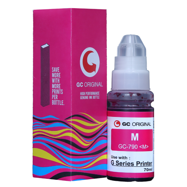 GC ORIGINAL COMPATIBLE INK FOR CANON  790 Ink Bottle (MAGNETA)