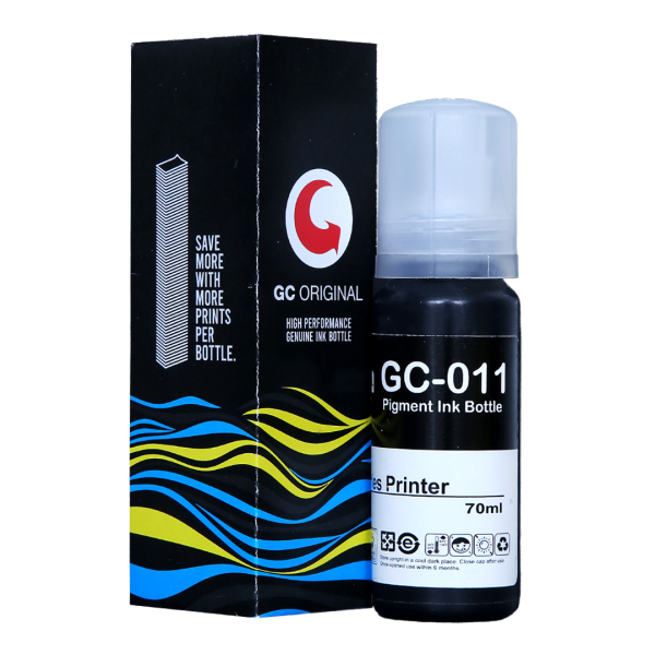 GC ORIGINAL Compatible Ink For Epson GC-011 (PIGMENT BLACK)