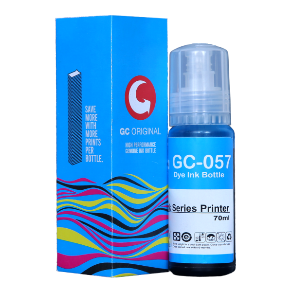 GC ORIGINAL 057 Cyan Ink for Epson L8050 – CYAN (70gm)