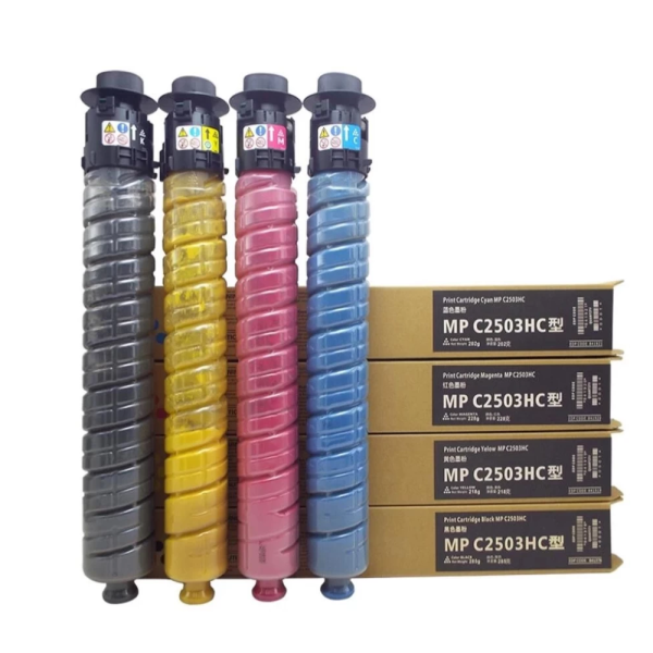 GC Original Copier Cartridge Compatible For Ricoh Mpc2503/ Mp C2503/ Mpc 2503 (CYAN) - Image 2