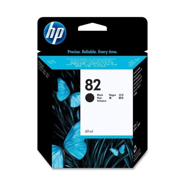 HP 82 69-ml Ink Cartridge, Black (CH565A )