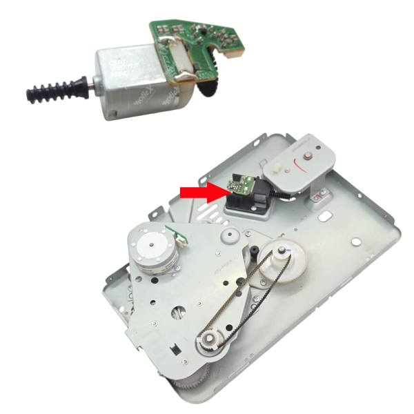 Cartridge Drive Motor / Toner Drive Motor For HP Neverstop Laser MFP 1200a / 1200W / 1000a / 1000w - Image 2