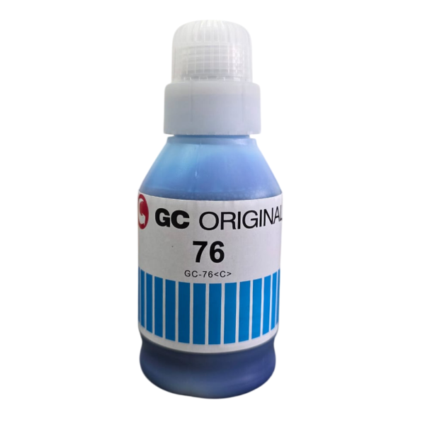 GC ORIGINAL Ink GC-76 – BLACK - 135ML -CYAN