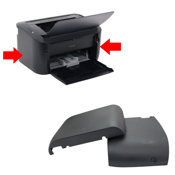 Side Cover Set for Canon LBP6030B – Part No. FC9-8352, FC9-8353, FC9-8331 (Import Quality)